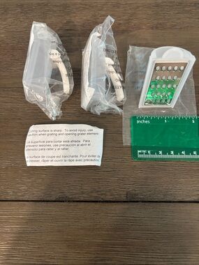 Tupperware Miniature Graters New Set of 3
